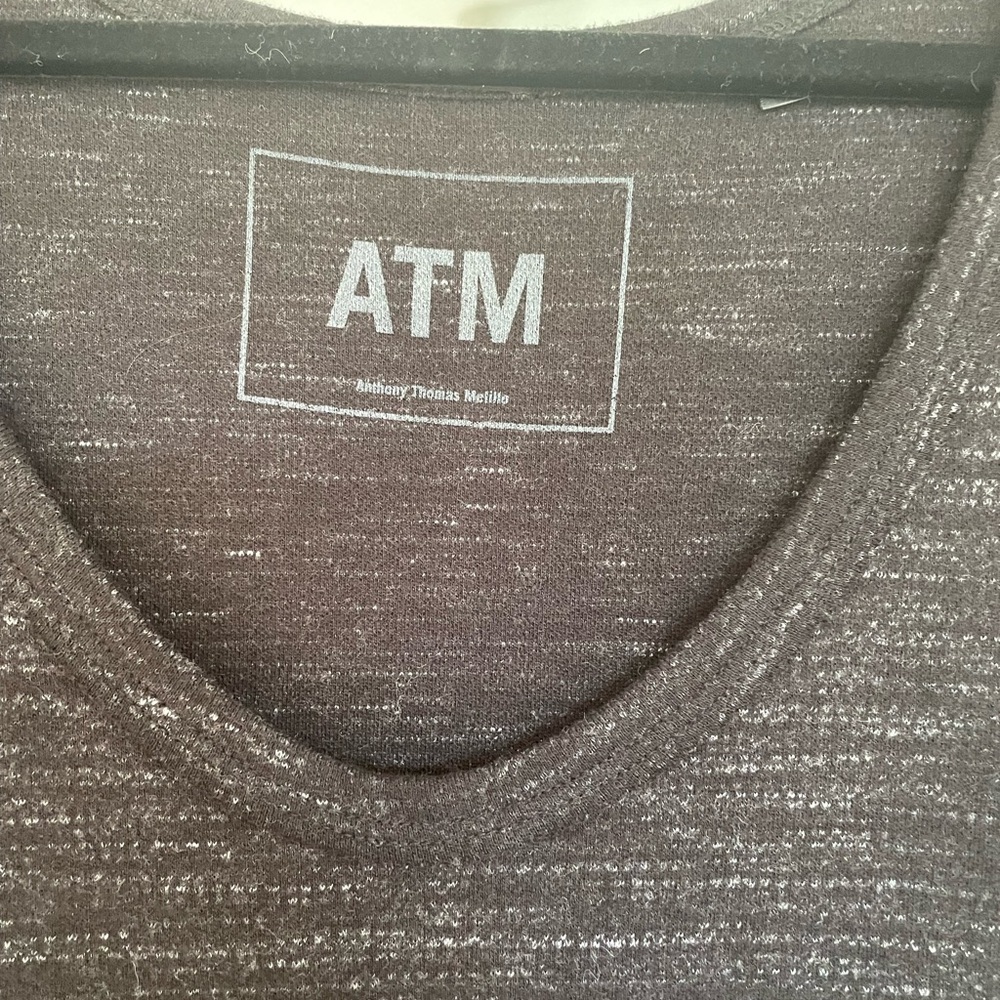 ATM mini dress. Size L. NWOT. Extremely soft and comfy dress. - Picture 4 of 5